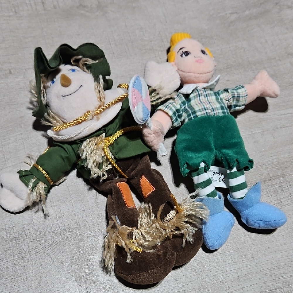 Warner Bros Studio Store Wizard Of Oz Plush Set 1998